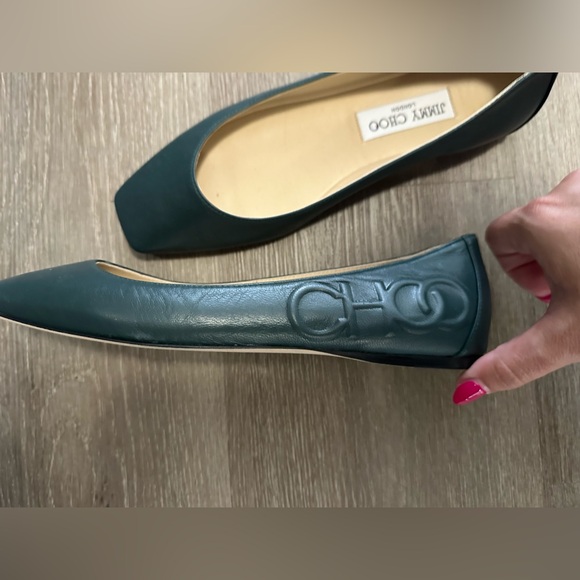 Jimmy Choo Leather Flats - 36.5 - Picture 3 of 4